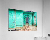 Decorated painted house in Bundi Rajasthan Acrylic Print