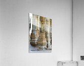 Jain old temples with intricate pillars in Ranakpur Rajasthan Acrylic Print