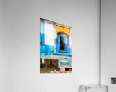 Decorated painted house in Bundi Rajasthan attracts attention Acrylic Print