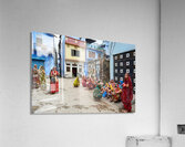 Women gather in Bundi Rajasthan during a community outing Acrylic Print