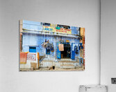 Bundi house showcasing local businesses and laundry Acrylic Print