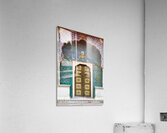 Detail of the main entrance door at City Palace in Jaipur Rajas Acrylic Print