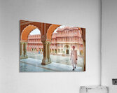 Exploring the City Palace in Jaipur Rajasthan during daytime Acrylic Print