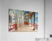 Decorative paintings inside Taragarh Fort in Bundi Rajasthan Acrylic Print