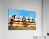 Visit to orchha fort complex in madhya pradesh india Acrylic Print