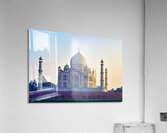 Visit to the Taj Mahal in Agra India during the evening light Acrylic Print