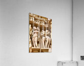 Exploring Hindu erotic art in Khajuraho temples in Madhya Prades Acrylic Print