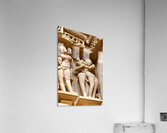 Hindu temples in Khajuraho display intricate erotic carvings Acrylic Print