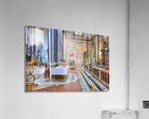 Visit to San Domenico Maggiore church in Naples Campania Italy Acrylic Print