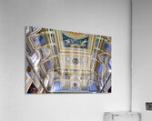 Ceiling view in the National Archaeological Museum of Naples Ita Acrylic Print