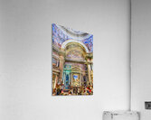 Visitors explore Naples Cathedral in Campania Italy Acrylic Print