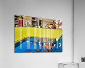 Artwork at Universita metro station in Naples Campania Italy Acrylic Print