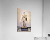 A Roman statue stands in the National Archaeological Museum of N Acrylic Print
