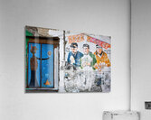 Street art in Quartieri Spagnoli reflects local culture in Naple Acrylic Print