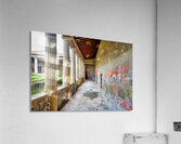 Exploration of ancient Roman architecture in Pompeii Naples Acrylic Print