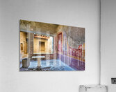 Exploring ancient Pompeii in Naples Campania Italy Acrylic Print