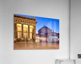 Sunset at Basilica di San Francesco di Paola Naples Acrylic Print