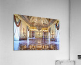 Exploring the grand hall of Museo di Capodimonte in Naples Acrylic Print