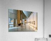 Visitors explore the Robert Lehman Collection at Metropolitan Mu Acrylic Print