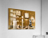 Usermontus sarcophagus at the Met in New York Acrylic Print