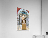 Perseus holds Medusas head at Metropolitan Museum of Art in New Acrylic Print