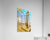 Oceanic Art display in Metropolitan Museum of Art with figures Acrylic Print