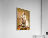 Statue of a warrior from Asia at the Metropolitan Museum of Art Acrylic Print
