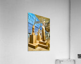 Oceanic art displayed in the Metropolitan Museum of Art in Manha Acrylic Print