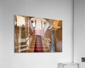 Stairs inside Palazzo Nicolaci in Noto Sicily during daytime Acrylic Print