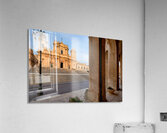 Noto Cathedral stands strong in Sicily under a bright sky Acrylic Print