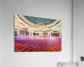 Visit to King Abdullah Mosque in Amman Jordan during prayer time Acrylic Print