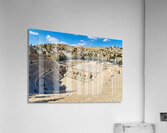 Visit the Roman Theater in Amman Jordan with a view of the city Acrylic Print
