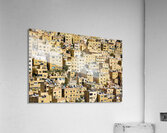 Cityscape of Amman Jordan with many yellow buildings Acrylic Print