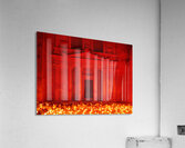 Visit to Petra at night with the Treasury lit by candles Acrylic Print
