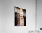 Exploring the al khazneh treasury in petra jordan Acrylic Print