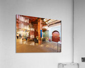 Exploring the souk in Marrakesh Morocco during daytime hours Acrylic Print