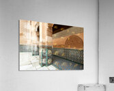 Discovering the architecture of Madrasa Ben Youssef in Marrakesh Acrylic Print