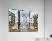 Exploring the crypt in the Norman Cathedral of Gerace Calabria I Acrylic Print