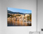 Sunrise over scilla in chianalea calabria italy Acrylic Print