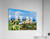 Santa Maria dellIsola Monastery in Tropea Calabria Italy by the Acrylic Print