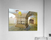 Exploring the crypt of Basilica of San Lorenzo in Florence Italy Acrylic Print