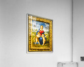 Madonna with child by raffaello sanzio at uffizi gallery in flor Acrylic Print
