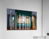 Artwork display in Uffizi Gallery featuring Veroneses Annunciat Acrylic Print