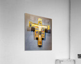 Crucifix artwork by Maestro della Croce in Uffizi Gallery Floren Acrylic Print