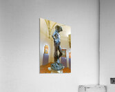 Bronze David stands in Museo Nazionale del Bargello in Florence Acrylic Print
