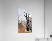 Sculptures at Museo Nazionale del Bargello in Florence Italy Impression acrylique