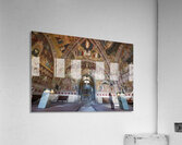 Santa Maria Novella Church in Florence reveals detailed frescoes Acrylic Print