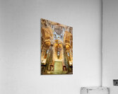 Interior view of Cappella di San Cataldo in Palermo Sicily Acrylic Print