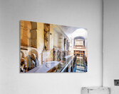 Exploring the capuchin catacombs in palermo sicily italy Acrylic Print