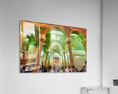 Exploring the Umayyad Mosque in Damascus during evening hours Acrylic Print